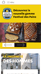 Mobile Screenshot of minoterie-frances.com
